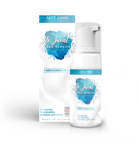 ARTE FIORI No Sweat DEO Schaum ohne Zusatzstoffe (100ml)