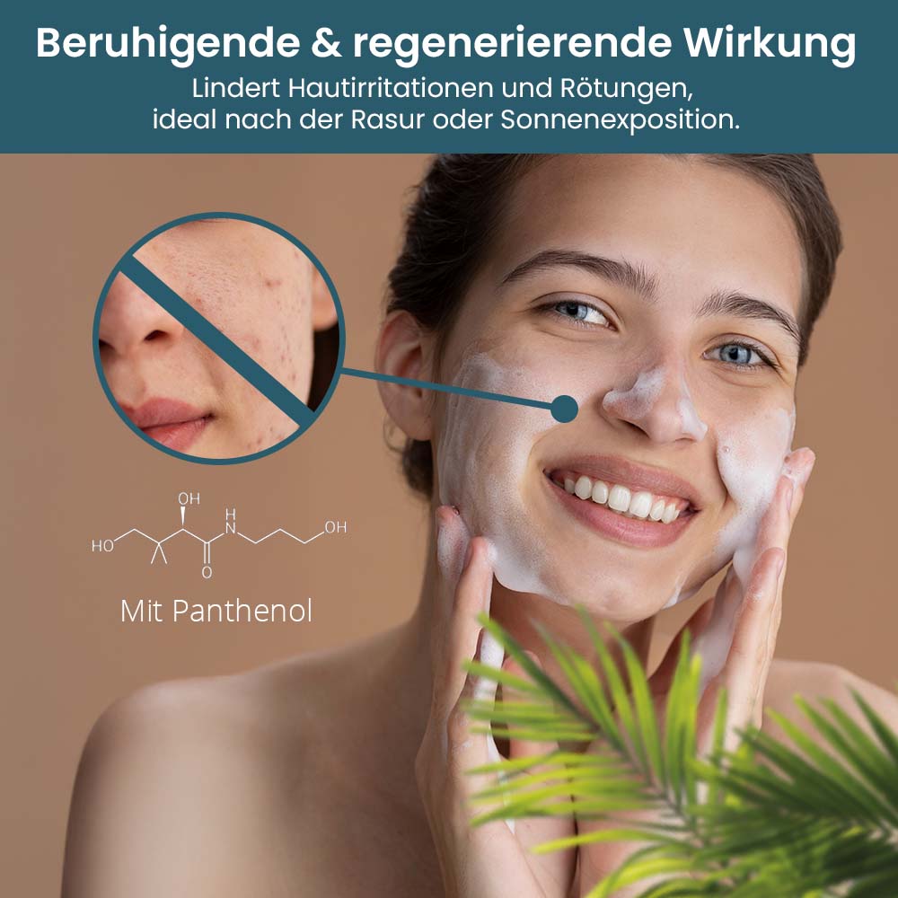 ARTE FIORI Après Panthenol After Shave Pflegeschaum ohne Alkohol (100ml)