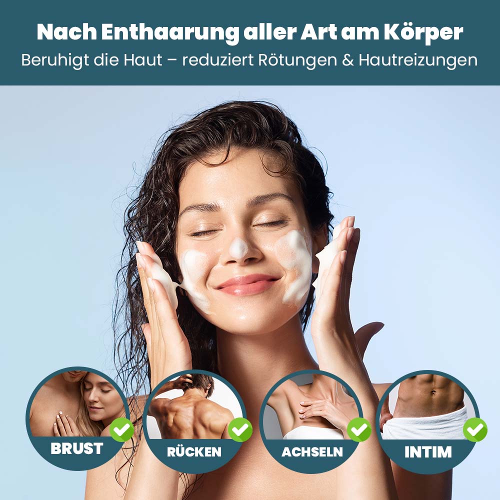 ARTE FIORI Après Panthenol After Shave Pflegeschaum ohne Alkohol (100ml)