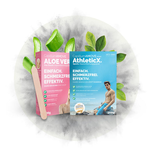 Capillum AMOVE Probierset 200g Aloe Vera + 200g AthleticX